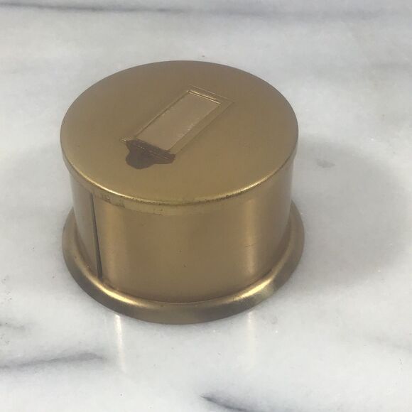 Vintage Brass Postage Stamp Roll Dispenser - Picture 1 of 5